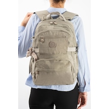 Ultra Hafif Çok Cepli Orta Boy Sırt Çantası Vizon Model: 571-3r Çok Renkli