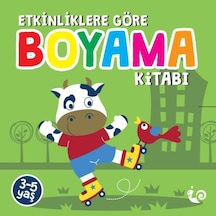 Etkinliklere Göre Boyama Kitabı - Yeşil - Yqbx-623126