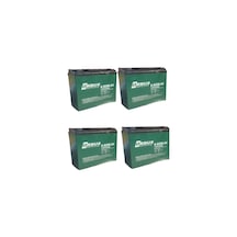 12v 24 Amper Dik Elektrikli Bisiklet Aküsü 4 Adet