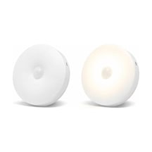 2'li Set Sensörlü Led Kabin Işığı Gece Lambası 1,5w 4000k Doğal Beyaz 150 Lümen Usb Şarjlı Manyetik Diğer