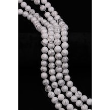 Havlit Doğal Taş Dizi 10 Mm Küre Kesim Siyah