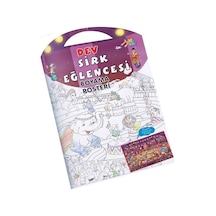 Dev Sirk Eğlencesi - Boyama Posteri