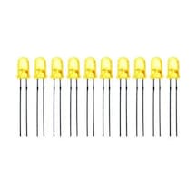 Motorobit-5Mm Sarı Led Paketi - 10 Adet