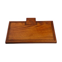 Kare Logolu Tahta 27x38cm