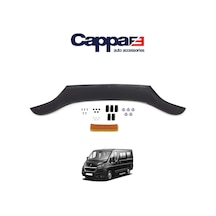 Cappafe Peugeot Boxer Ön Kaput Koruyucu Rüzgarlık 4Mm Abs 2014