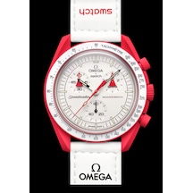 Swatch Omega Moonswatch Mıssıon To Mars So33r100