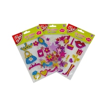 Bu-bu Sticker Eva Prenses Standı 24 Lü Bubu-sts016 Çok Renkli