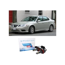 Saab 9-3 Led Xenon Uzun + Kısa Far Ampulü H4 Ultimate Yeni Seri Beyaz