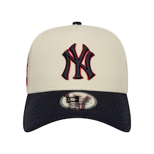 60956694-r New Era Mlb Sıde Hıt 9forty Ef Neyyan Ltcnvy Şapka Krem 60956694-r