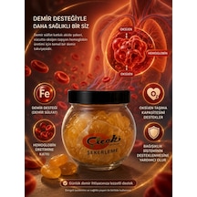 Çiçek Şekerleme Demir Sülfat Katkılı Akide Şekeri -100 Gr 16'li Paket