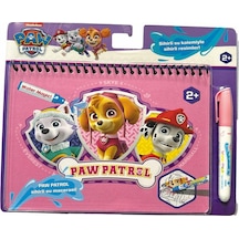 Pembe Paw Petrol Sulu Boyama Kitabı Sihirli Kalem Sihirli Boyama Eğitici Kitap Pembe Paw Petrol