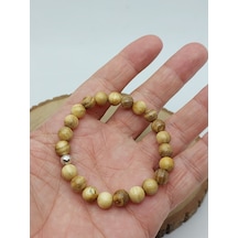 Abanoz Ağacı Bileklik 8mm 56536 Çok Renkli