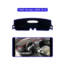 Ford Mondeo 2008-2013 Torpido Koruma Halısı Mavi Kenar