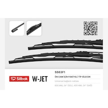 Silecek - 173 - Süpürgesi Fıskiyeli Metal Tip - Csmo-tex - 600 Mm