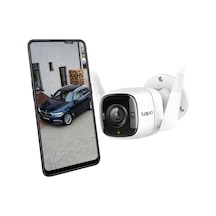 C320ws, 2k 4mp Dış Mekan Wi-fi/ethernet Güvenlik Kamerası, Hareket Algılama, Ip66 Su Geçirmez, 30m Starlight Gece Görüşü, Çift Yönlü Ses, Bulut/yerel Depolama, Sesli Ve Işıklı Alarm