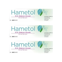 Hametol El Ve Yüz İçin Cilt Bakım Kremi 30 Gr X 3 Adet