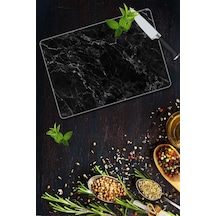 Saban Siyah Mermer | Cam Kesme Tahtası - Cam Kesme Tablası | 20 Cm X 30 Cm