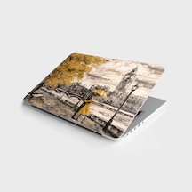 Laptop Sticker Bilgisayar Notebook Pc Kaplama Etiketi Londra Sarı