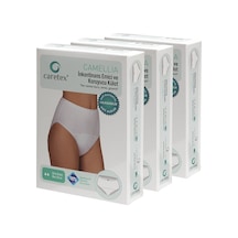 Caretex Orta Emici Camelia Kadın Külot XS Siyah 3'Lü