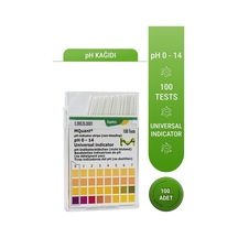 Ph Kağıdı Ph 0 - 14 Ph Indikatör Şeriti Evrensel Indikatör Mcolorphast 100 Adet/kutu