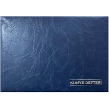 Gülpaş Lise Künye Defteri 23 X 32 Cm. 100 Yp. Suni Deri Ciltli