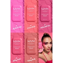 Nyx Professional Makeup Buttermelt Blush Kremsi Pembe Pudra Allık - 08 Feelin Butta 08