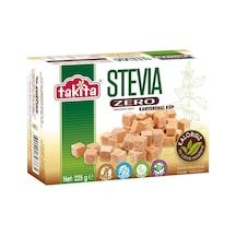 Takita Stevia Zero Küp Şeker 225g Kahverengi Doğal Tatlandırıcı 2'li Ekonomik Paket - 2 Adet Tarı