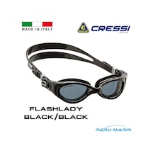Parumarin Cressi Flash Lady Bayan Black/Black Yüzücü Gözlüğü
