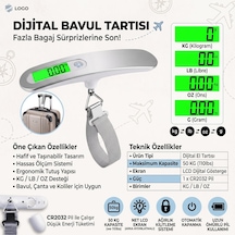 Dijital Bul Tartısı Lcd Ekranlı Taşınabilir Kompakt Hassas El Tartısı 50 Kg Kapasiteli