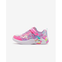 Skechers Unıcorn Dreams Büyük Kız Çocuk Pembe Işıklı Spor Ayakkabı 303063l Pkmt