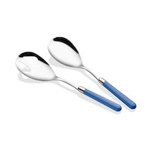 Rivadossi Pastello Mavi Salata Servis Seti