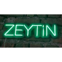Zeytin Yazılı Neon Led Duvar Aydınlatması