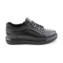Bambi Siyah Napa Hakiki Deri Erkek Sneaker E01803050243