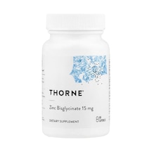 Thorne, Çinko Bisglisinat, 15 Mg, 60 Kapsül