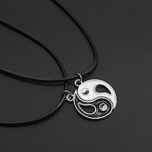 Ikili Ying Yang Kolye Sevgili Arkadaş Best Friends Birbirini Tama Çok Renkli