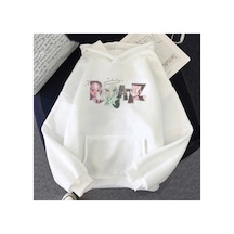 Tarzsokak Beyaz Unisex Serin Kız Yeşim Y2k Bratz Mektup Baskılar Kore Boy Harajuku Kawaii Bahar