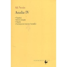 Analiz 4 - Ali Nesin - Nesin Matematik Köyü