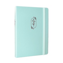 Vj 124-1653 Bujo Defter Vegan Deri 96 Yaprak 160 Gr. Beyaz Kağıt Cepli Lastikli Çeşitli Renk Ve Desen