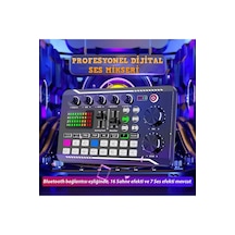 Yenilzd Stüdyo Ses Mikseri Şarjlı Dj Canlı Yayın Kondenser Mikro