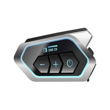 Ip67 Su Geçirmez 2 Kişi 300m Motor Telsiz İnterkom Bt5.3 Rgb Işık