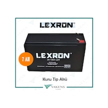 Lexron 7 Ah 12v Kuru Akü Lexron