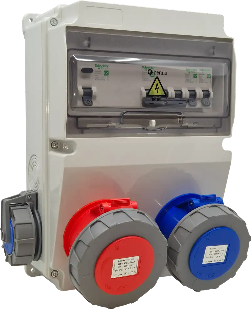 Bemis Ip66 Mobil Kombinasyon Panosu Bd2m6130-1191-x