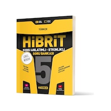 Hız Yayınları 5. Sınıf Hibrit Türkçe Soru Bankası-bağlam Temelli Sorular Ve Güncel Müftedat