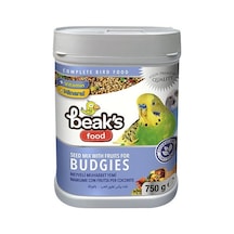 Beaks Meyveli Muhabbet Kuşu Yemi 750 G