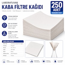 Kaba Filtre Kağıdı 50 Gr 40x40 - 250 Adet