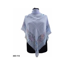 Polo İst Eşarp Polo İst Desenli Flamlı Eşarp 440-114 Çok Renkli