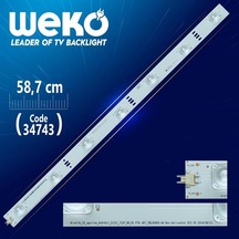 Arcelik 55 Apollon 8x8+8x7 2121c 8s1p Nh L2 P76 4x8 Zbl60600-aa - 58.7 Cm 8 Ledli - Wk-044 Led Tv Bar