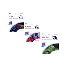 Palme Yayınları 10. Sınıf Fizik Kimya Ve Biyoloji Tematik Soru Bankası Seti 3 Kitap