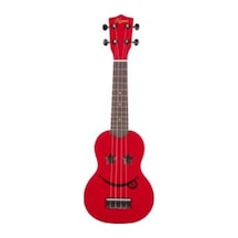 Kozmos Kuk-101-Rd Emoji Kırmızı Soprano Ukulele / Kılıf Pena