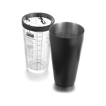 Biradlı Boston Shaker Siyah Siyah